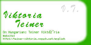 viktoria teiner business card